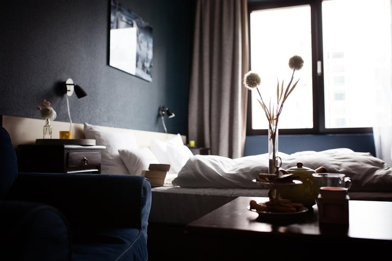 Fairy Lights in Bedroom